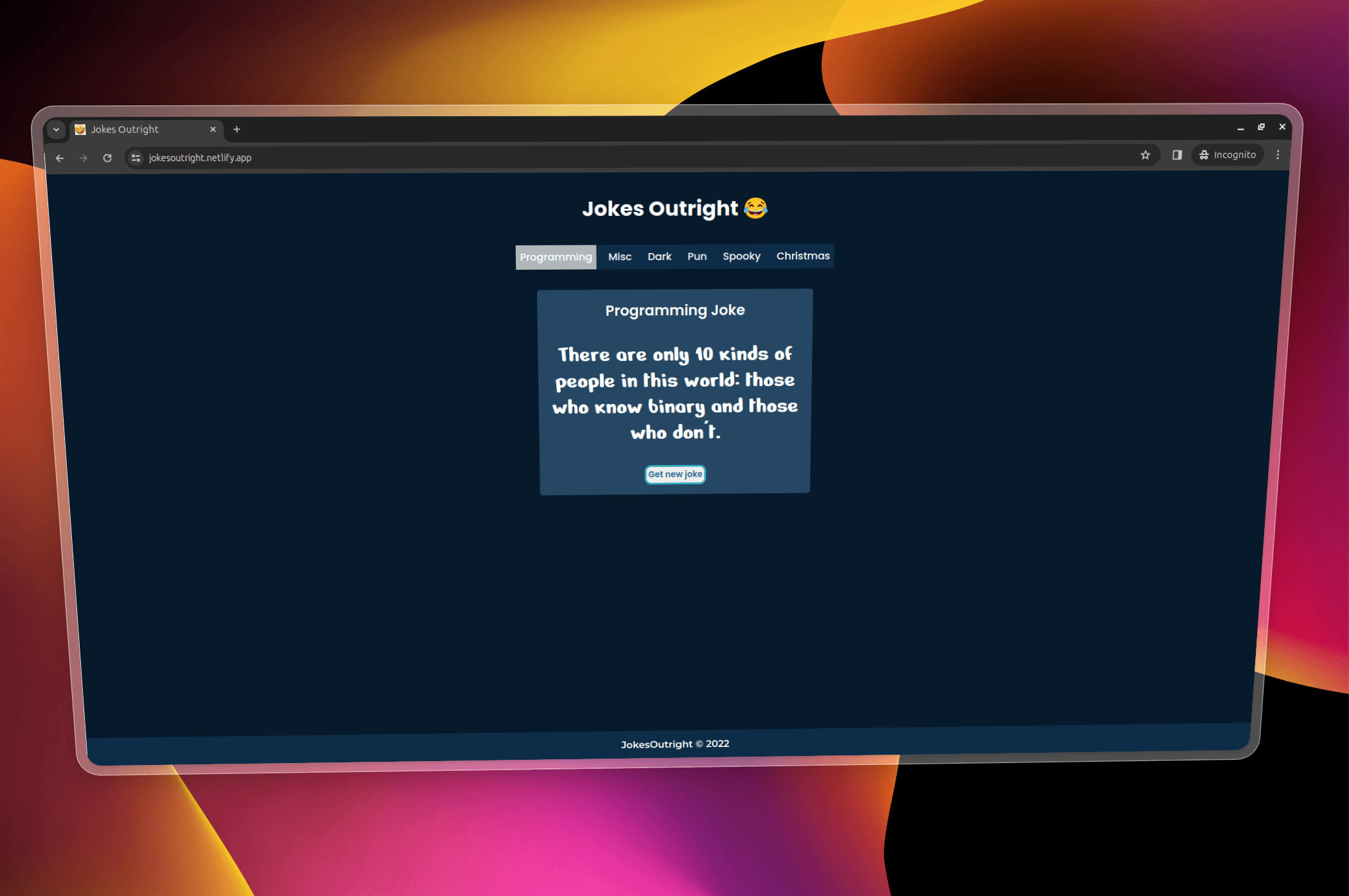 Jokes Outright screenshot